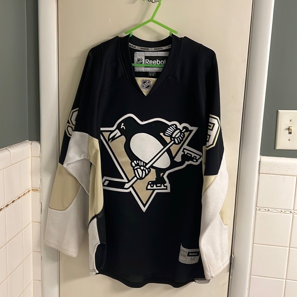 Reebok Pittsburgh Penguins Fleury NHL Jersey